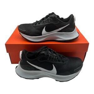 Nike Pegasus Trail 3Trail Running Shoes Womens Sz 6.5‎ Black Sneakers DA8698-001
